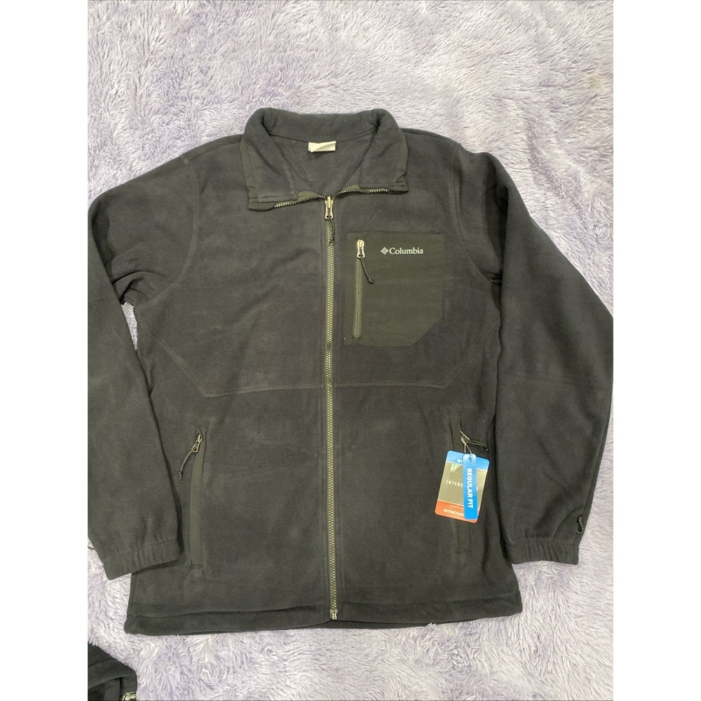 Columbia Mens Full Zip Fleece Falls Jacket Men's Small